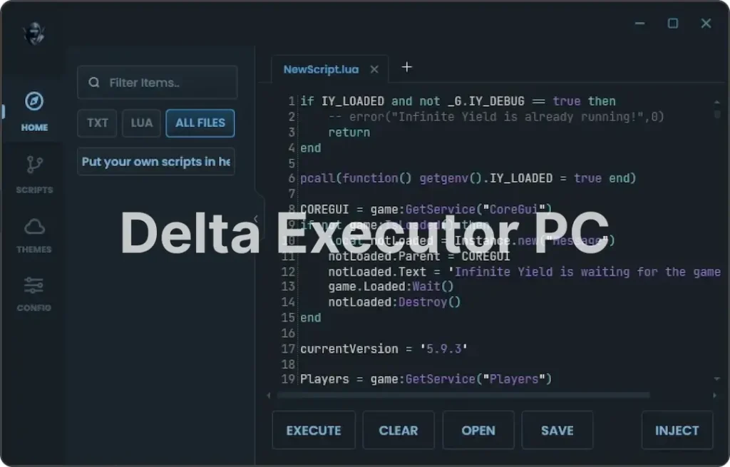 DELTA Executor PC