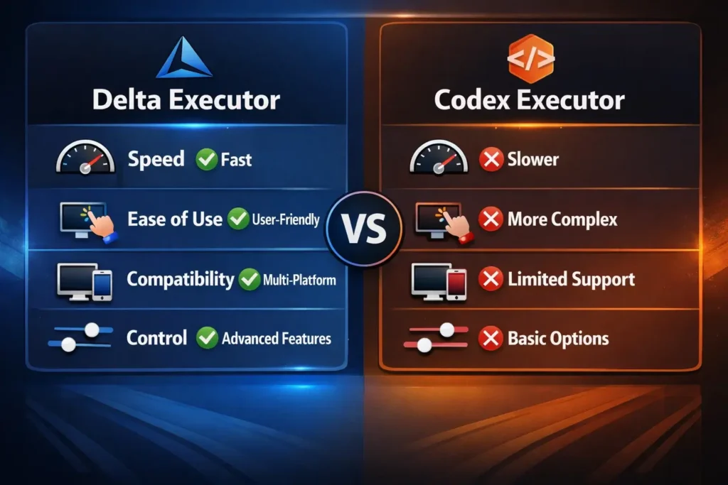 Delta Executor vs Codex Executor Core Differences