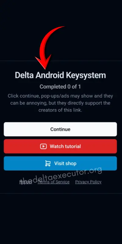 How to Get Delta Executor Key Using Loot Link